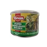 Yörem Yaprak Sarma - Gefüllte Weinblätter mit Reis 400g - Fertiggericht, Vegan, Hochwertige Qualität