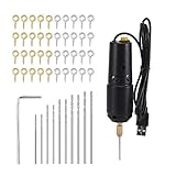 DSOUWEH Praktisches und langlebiges USB Bohrmaschinenset mit Bohrern für die Schmuckherstellung. USB Bohrmaschinenset