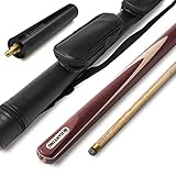 AONETIGER Billard Queue 145cm Eschenholz 3 Teilig Spitzen 10mm Mit Zubehör Verlängerung Tasche/Koffer Set Zu Wählen 57' Profi Snooker Pool Cue Sticks