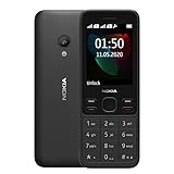 Nokia 150 (2020) Dual SIM Feature Mobile Phone, 2.4' Display, Camera, FM Radio, MP3 Player, Expandable MicroSD up to 32GB, RED