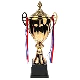 Toddmomy 1 Stück Trophäenbecher Kinder-Trophäenpreis Mini-Trophäe Partygeschenke Teilnahmetrophäe Für Wettkampfzeremonie (45 Cm)