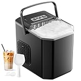 Eiswürfelmaschine, Eiswürfelbereiter Ice Maker 6-13Min Produktionszeit Ice Cube Maker, Eiswürfel Maschine (MEHRWEG)