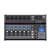 Weymic SE Professional Mixer for Recording DJ Stage Karaoke Music Applikation (SE-80)