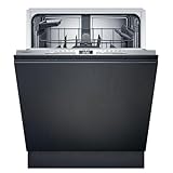 Siemens SN63EX22AE, iQ300 Smarter Geschirrspüler, Vollintegrierte Spülmaschine, 60 cm, XXL Made in Germany, Besteckkorb, Extra leise, varioSpeed, Auto. Türöffnung, Dreifach rackMatic, infoLight