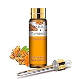 PHATOIL Kurkumaöl 10 ml, Ätherisches Öl Kurkuma Reine Naturrein, Ätherische Öle für Diffuser Aromatherapie, Duftöle Kurkuma Öl für Luftbefeuchter, Duftlampe, Kerzen…