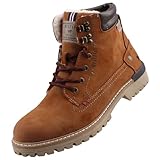 MUSTANG Herren Stiefel Mittelbraun EU 43