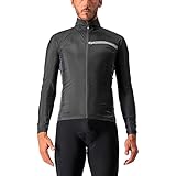 Castelli Herren Squadra Stretch JKT Jacket, Light Black/Dark Gray, L