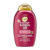 OGX Keratin Oil Conditioner 385ml kräftigende Anti-Haarbruch Haarspülung verhindert nachweislich Haarbruch und reduziert Spliss um bis zu 80Prozent* *bei Verwendung von Shampoo und Spülung