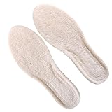 Wolleinlagen für Damen, Wollschuheinsätze, Sportschuheinlagen aus | Dicke Einlegesohlen für Winterschuhe, Einlegesohle, Ersatz für Einlegesohlen