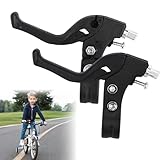 DELAESI Bremshebel Fahrrad 1 Paar Fahrrad Bremshebel Kinder Fahrrad Bremsen Ersatz Bremshebel Fahrrad Zubehör für Road Bike Meisten Fahrräder