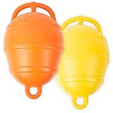 HonuNautic Mooring Anker Boje | 250mm | Farbe: Gelb | Ankerboje | Markierungsboje | Buoy