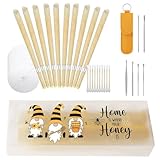 10 Ohrenkerzen für erwachsene Ohrkerzen zur reinigung Ohrenschmalz entferner kerzen Natürlich und ungiftig Zylinder mit Sicherheitsfilter Schutzscheiben und Wattestäbche ohrreinigung