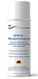 ULTRA Wespenspray mit schlagartiger Sofortwirkung I druckvoller 6m Strahl für hohen Eigenschutz I ULTRA STARK und direkt anwendungsbereit I AK VARIOCHEMIE, Made in Germany