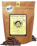 UNCLE SPICE® BIO langer Pfeffer - 120g echter Stangenpfeffer aus Asien ökologisch angebaut, Bio-Pfefferstangen ganz, im ÖKO-Beutel nachhaltig hergestellt, DE-ÖKO-005