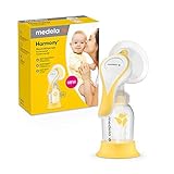 Medela Handmilchpumpe Harmony – Kompaktes Schweizer Design mit PersonalFit Flex Brusthaube und Medela 2-Phasen-Expression-Technologie, 1 Stück (1er Pack)