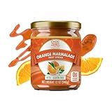 ChocZero Zuckerfreie Orangenmarmelade – Süßer Keto-Marmeladenaufstrich mit Orangen – ohne Zuckerzusatz (1 Glas, 340 ml)