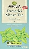 Alnatura Tee Dreierlei Minze 20 Beutel, 30 g