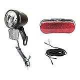 LED Beleuchtung Umrüstset 80 Lux vorne Standlichtfunktion und Helligkeitssensor