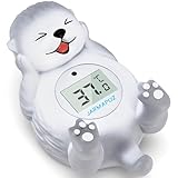 Baby-Badethermometer – Sicheres und genaues Wasserthermometer für Babys – Schnelle Messwerte in Fahrenheit und Celsius – Wasserdichtes, schwimmendes Design zum Baden von Säuglingen