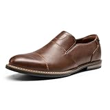 Bruno Marc Herren Mokassin Anzugschuhe Slipper & Mokassins Slip Loafer Herrenschuhe,Size 44,Braun,SBLS2421M-E