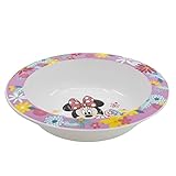 MIKROWELLENSICHERE KINDERSCHÜSSEL. BPA FREI | MINNIE MOUSE MOUSE SPRING LOOK