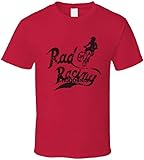 ERSI Cool Cult Movie Rad Racing 1986 BMX Movie T Shirt Red L