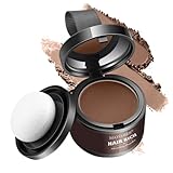 Haaransatz-Puder, Haarschatten, Haarwurzel-Concealer, Haaransatz-Schatten-Abdeckungs-Puder zum Auffüllen von dünner werdendem Haar, Haarwurzel-Concealer für Make-up, Pulver, Braun