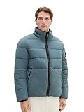 TOM TAILOR Herren Puffer-Jacke mit abnehmbarer Kapuze