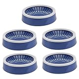 YARNOW 5 Stück Taube Notgroschen Schüssel Grübelnd Haustiernest Nistschalen Für Tauben Taubennest Schüssel Nistschalen Für Vögel Vogelnest Für Käfig Taubenbrutnest Inkubator Blue Plastik