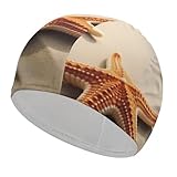 Samurai-Badekappe für Damen und Herren, hält das Haar trocken, elastische Badekappen für Erwachsenerutschfeste