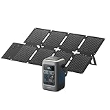 Anker SOLIX C300 DC Powerbank Station (90000mAh) mit 60W Solarpanel, 288Wh Multi-Geräte Powerstation, LiFePO4 Akku, 300W Solargenerator, Für Draußen, Camping, Reisen, Notfälle