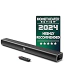 MAJORITY Naga 80 Soundbar für TV Geräte | 140W 2.2 Heimkino Soundsystem mit Internem Subwoofer | Bluetooth TV Lautsprecher für Fernseher | Sound Bar HDMI | Wandmontierbar Speaker mit Fernbedienung