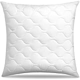 Siebenschläfer Kopfkissen 80x80 – Nachfüllbares Kissen mit Mikrofaser-Füllung (80 x 80 cm)