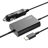 QYD 90W USB-C KFZ Ladekabel Auto Ladegerät für Notebook MacBook Pro 13 15 zoll A1706 A1707 A1708 A1719, Lenovo Dell ASUS HP Acer Samsung Huawei Laptop Xiaomi Air kfz Ladegerät USB C TYPE-C PD Netzteil