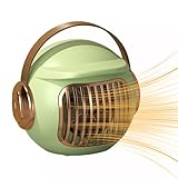 Elektrische Heizung – 500 W Elektroheizer | Campingheizung mit Überhitzungsschutz – für Schreibtisch Tisch Innen Auto Büro Schlafzimmer Bad Camping