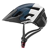 ROCKBROS Fahrradhelm Sicherheitshelm Radhelm für Männer und Frauen Mountainbike und Straßenrad Zubehörteile Einheitsgröße 56-62 cm
