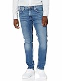 Tommy Hilfiger Herren Jeans Hose Core Straight Denton mit Stretch, Blau (Boston Indigo), 34W/34L