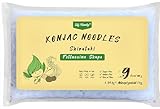 Elf-Family 12 * 1.34kg XXXL Familienpackung Shirataki Nudeln Konjak Nudeln Form im Fettuccine für Restaurants MHD:26.05.2025– Nur 9kcal, Glutenfrei, Low Carb, Instant, Keto, Kalorienarm, Vegan