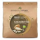 Bio | BAMBOO STORY | Kakaobutter | Kaltgepresst | Kakaochips | Criollo | Bio | 150g | 100% Reine