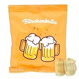 Fruchtgummi Bierkrüge 25er Pack (25 x 15g) – Ananas-Gummibärchen ohne Alkohol in Bierglas-Form – originelles Gastgeschenk & süße Partydeko für Geburtstag, Hochzeit, Oktoberfest, Kirmes & Männerabend