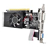 PLCPDM GT730 Grafikkarte 4GB DDR3 mit VGA DVIs 2HDMI Grafikkarte für Desktop-Integration