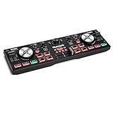 Numark DJ2GO2 Touch 2-Kanal-Kompakt-DJ-Controller, DJ-Pult mit Mixer, Audio-Interface und Serato Lite