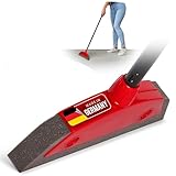 Novaliv Schaumstoffbesen mit Stiel zum Stecken Auto & Abzieher Friseurbesen Gummi Noppenbesen Hundehaarentferner Broom Parkett Besen für Drinnen Teppichbesen Bodenabzieher Haushaltsbesen Wunderbesen