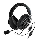 Teufel ZOLA Gaming Kopfhörer mit 7.1 USB-Soundkarte, DTS Headphone:X® 2.0 Surround Sound,Einstellbarer Mikrofonarm mit HD-Kondensator-Mikrofon, PC, Bequeme Passform - Schwarz
