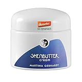Martina Gebhardt SHEABUTTER Cream (50ml) • Reizarme Gesichtscreme für sensible & zu Irritationen neigende Haut • 100% Bio Sheabutter • Naturkosmetik Tagescreme