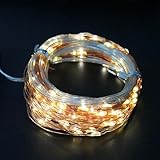 Chenxi Studio Energiesparender LED Bronzedraht Für Die Weihnachtsbaumdekoration Innenbereich 8 Dynamische Funkelnder Weihnachtsbaum