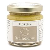 Lussiero Trüffelbutter mit echtem Weissem Bianchetto Trüffel Tuber Borchii 80g