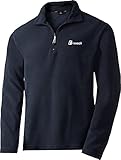 Reusch Fleeceshirt mit Zipper, leichtes-Longsleeve für Damen und Herren, Zip-Shirt aus ultraleichtem Stoff, warmes Funktionsshirt, ideal für Outdoor-Sport, Gr. M