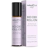 Migräne & Kopfschmerzen Roll-On mit Menthol & ätherischen Ölen - roll on ätherische öle – Bio 𝑪𝑩𝑫 Kühl Roll-On Soforthilfe gegen Spannungskopfschmerzen & Migräne – naturacbd