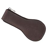 Veemoon Uhr Lederetui pädiprotect sichschutz watch storage decken bezug storage boxes stauboxen betrachten Fall uhr tragetasche tragbares Uhrengehäuse Uhrenträger Echtes Leder Coffee